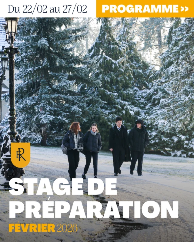 La réussite se prépare dès maintenant : notre Stage de préparation aux examens revient du 22 au 27 février 2026 pour renforcer les acquis, consolider les matières clés et aborder les échéances de fin d’année avec confiance. 

Ouvert aux élèves de 3ᵉ à la Terminale, qu’ils soient ou non inscrits à l’École des Roches, ce stage propose des journées dynamiques mêlant cours intensifs, études dirigées et activités sportives pour garder un équilibre essentiel au travail. Disponible en internat ou en demi-pension, il s’adapte à chaque élève et à son rythme. À l’issue de la semaine, un bilan rédigé par le conseil des professeurs sera transmis aux parents, pour suivre les progrès et préparer la suite de l’année sereinement. 

Les inscriptions sont ouvertes : stages@ecoledesroches.com